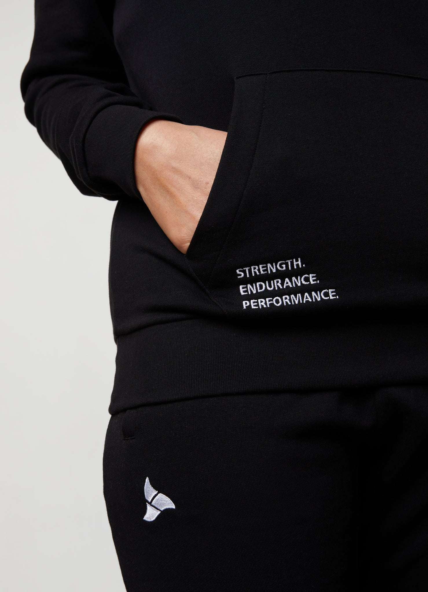 HOODIE BLACK - Women's - Image 8