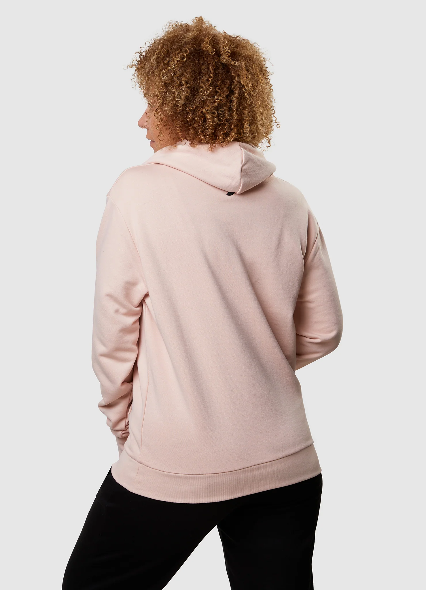 HOODIE DUSTY PINK - Women's - Image 7