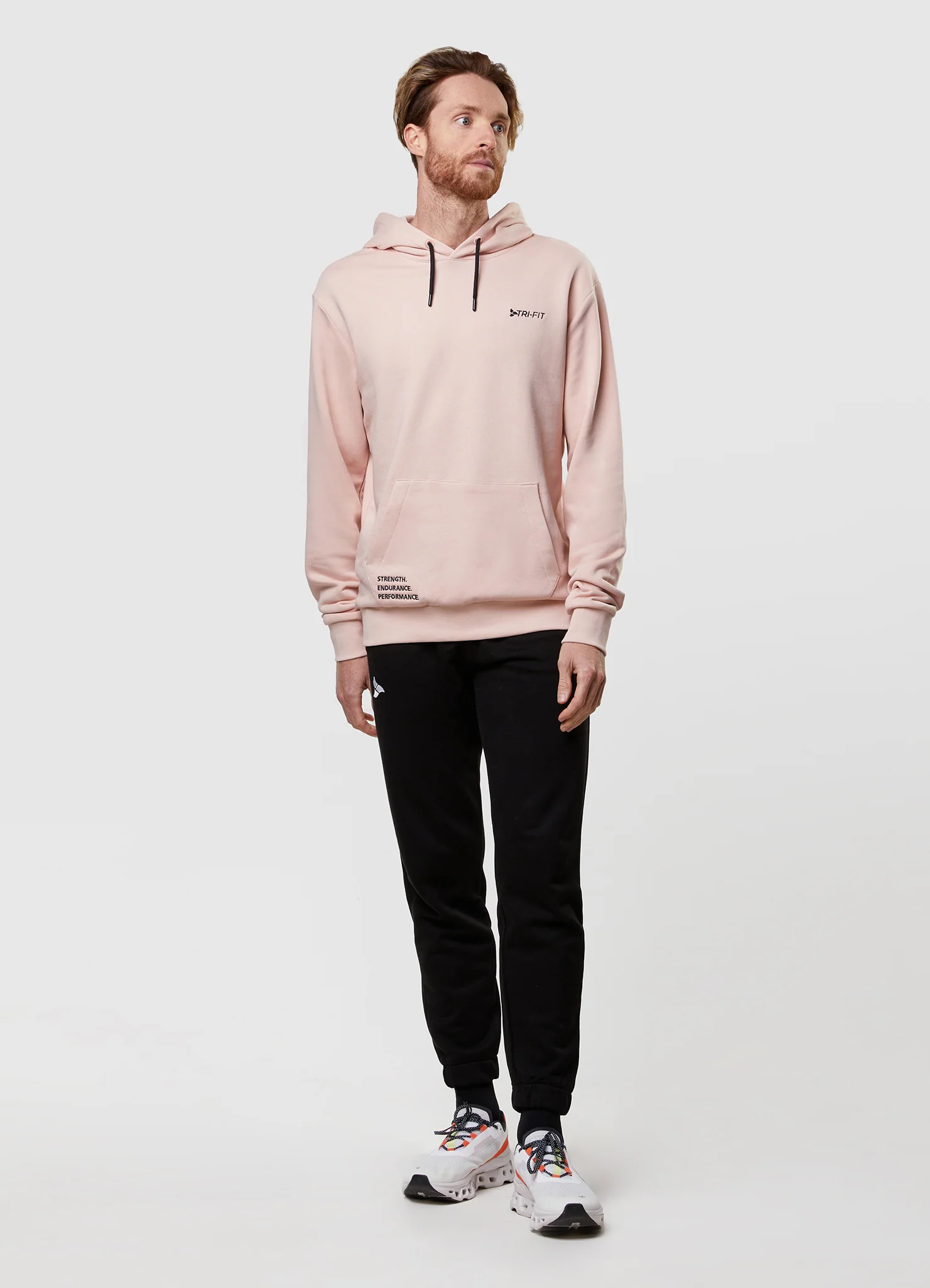 HOODIE DUSTY PINK - Men's - Image 4