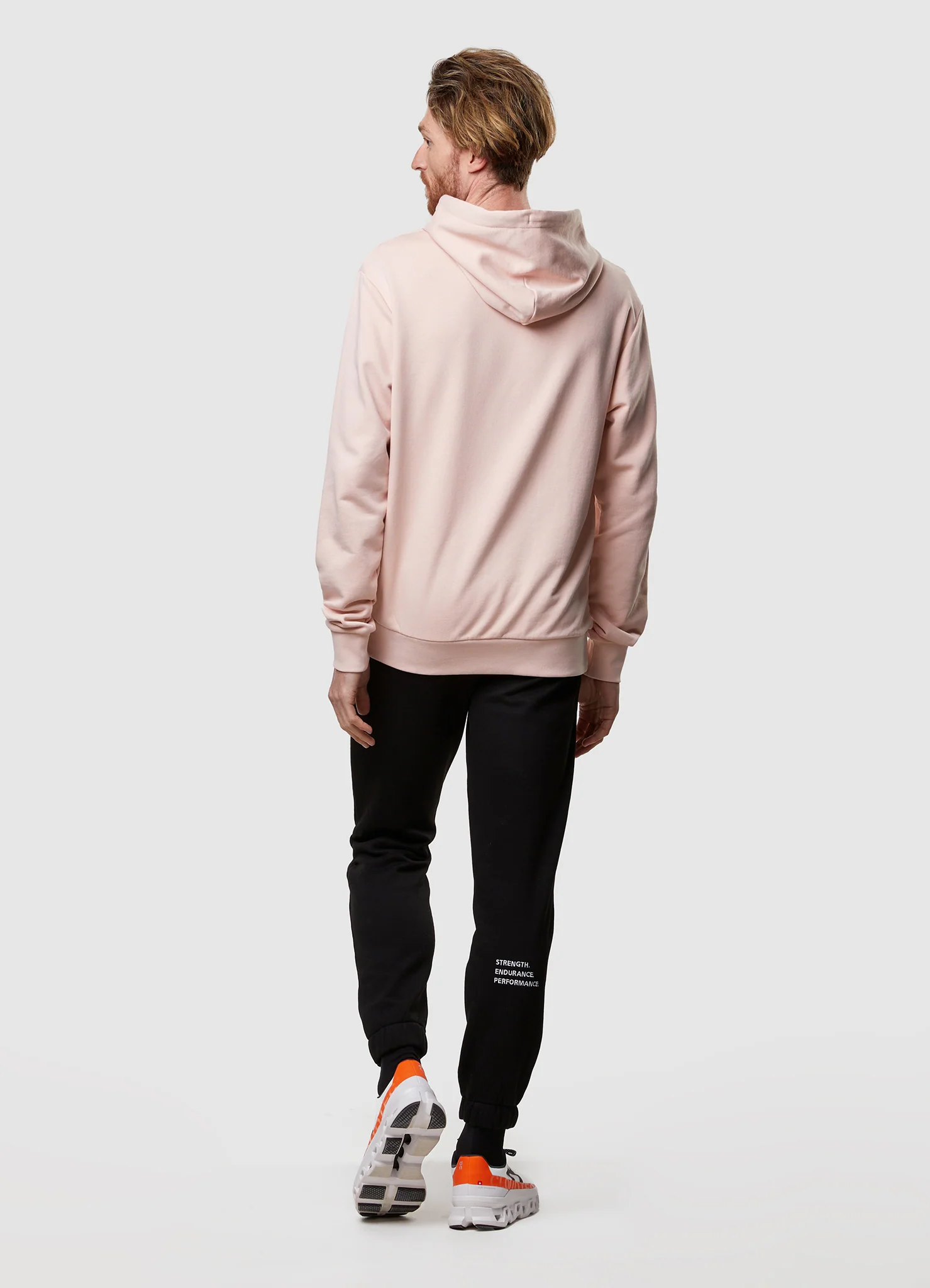 HOODIE DUSTY PINK - Men's - Image 8