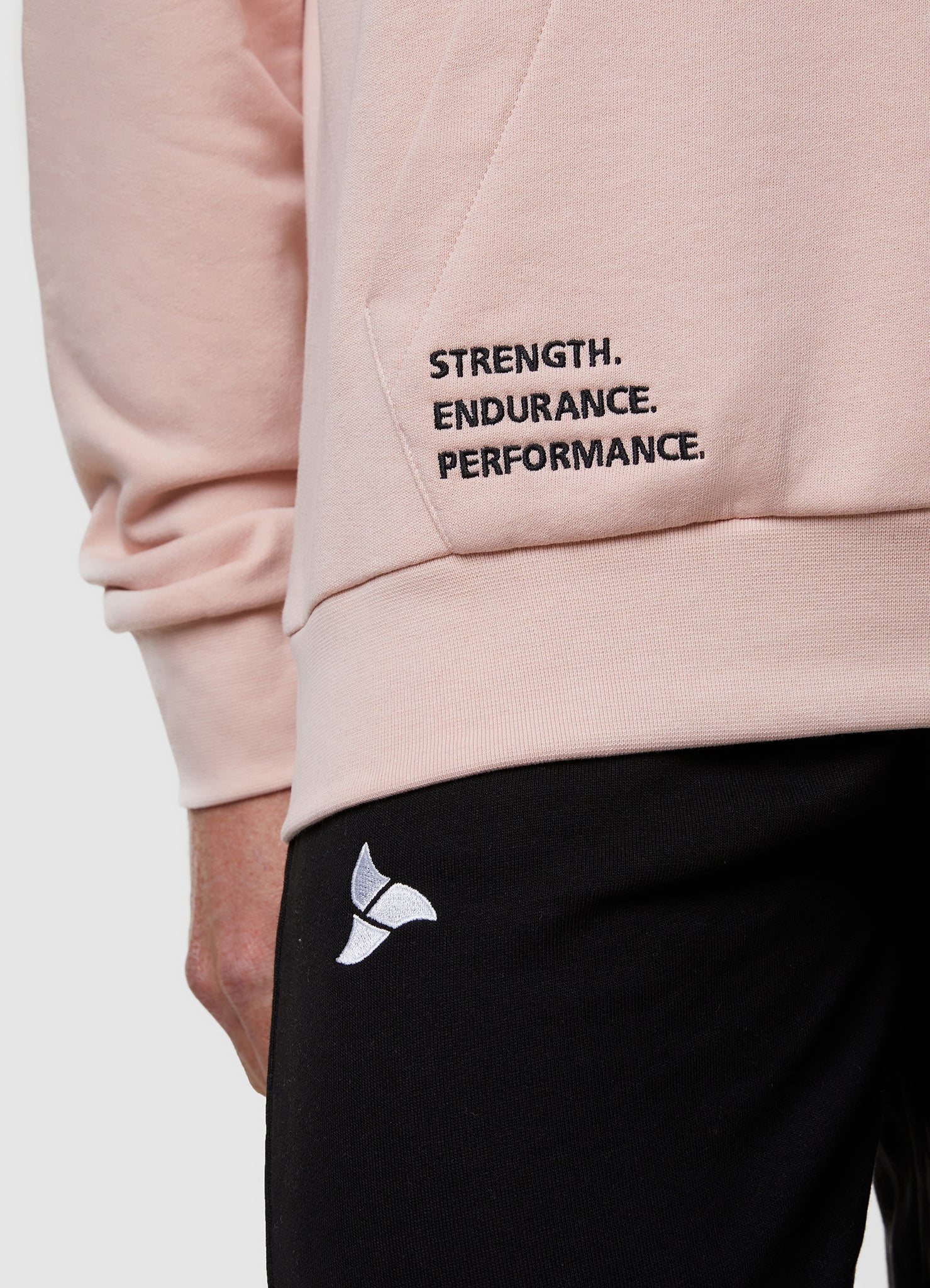 HOODIE DUSTY PINK - Men's - Image 9