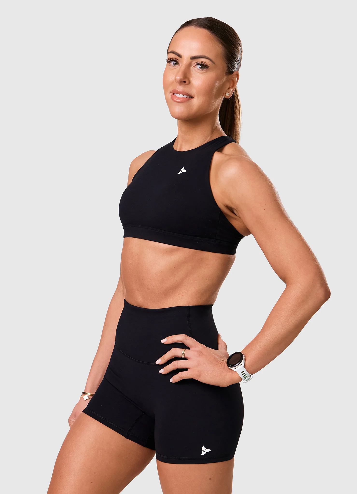 ROXI 4" Shorts BLACK EDITION - Image 4