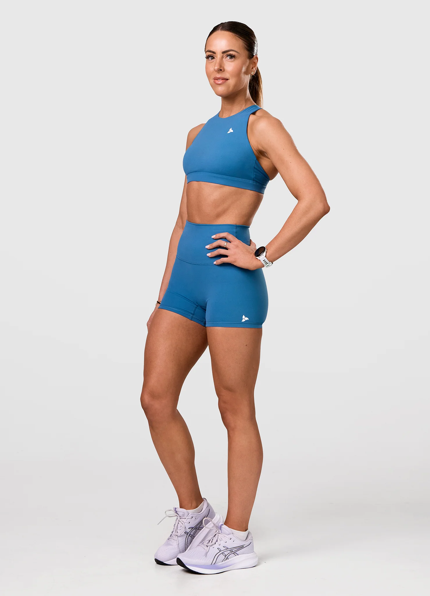 ROXI 4" Shorts TEAL - Image 3
