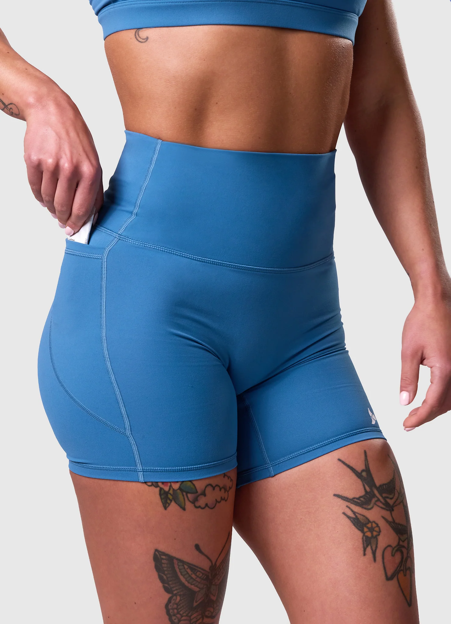 ROXI 6" Shorts TEAL - Image 5