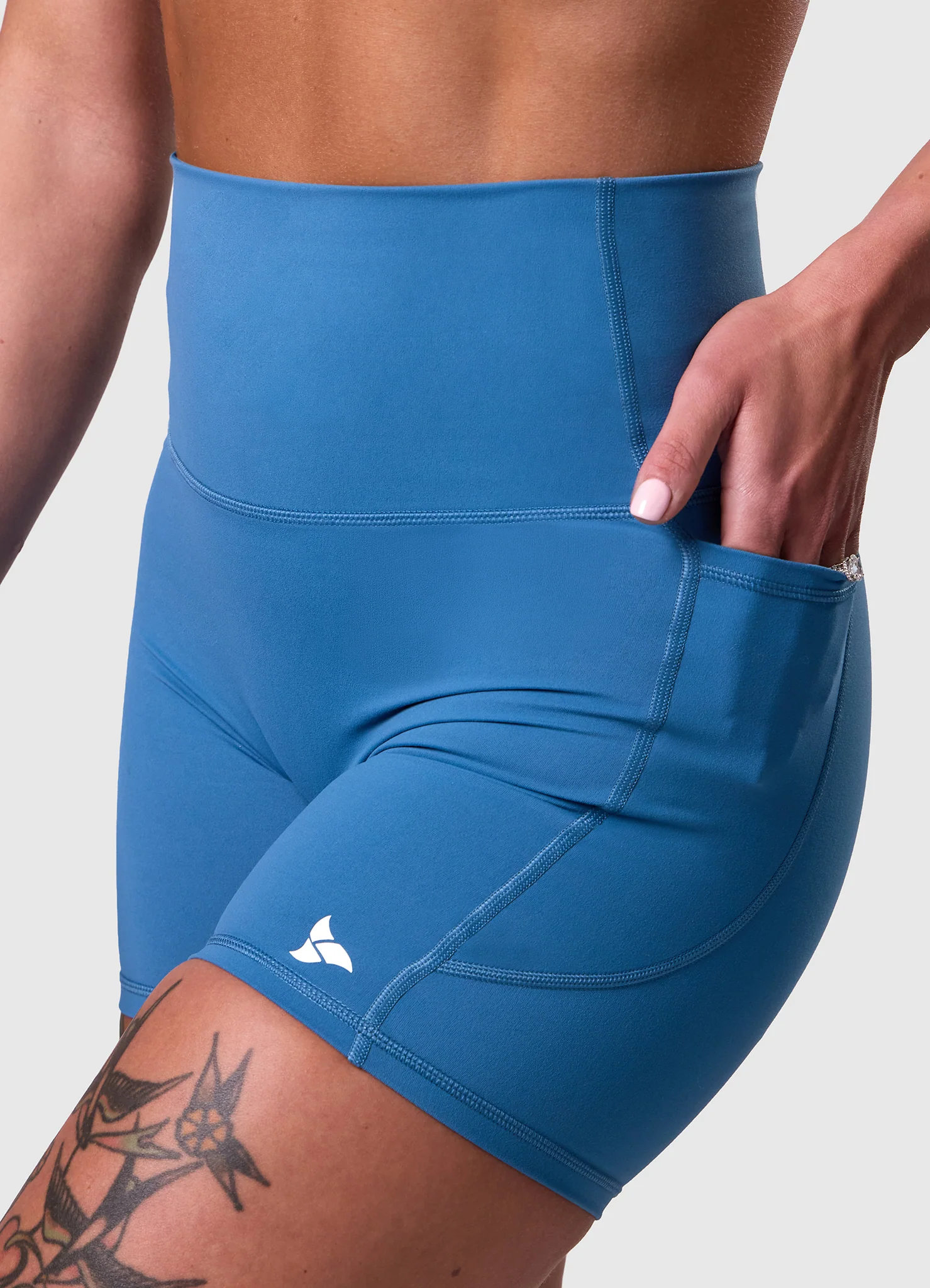 ROXI 6" Shorts TEAL - Image 6