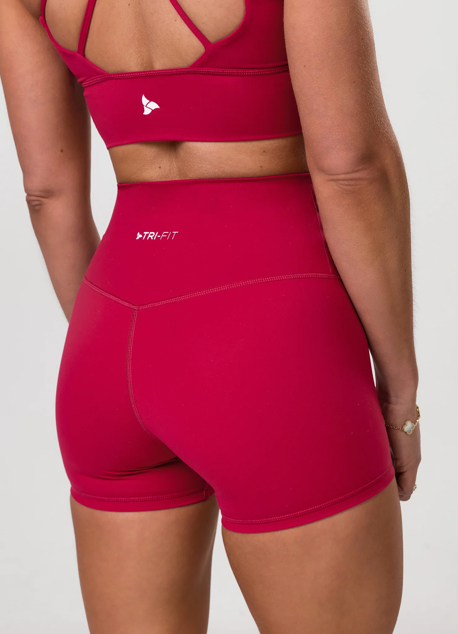 ROXI Cross-Back Sports Bra BERRY - Image 8