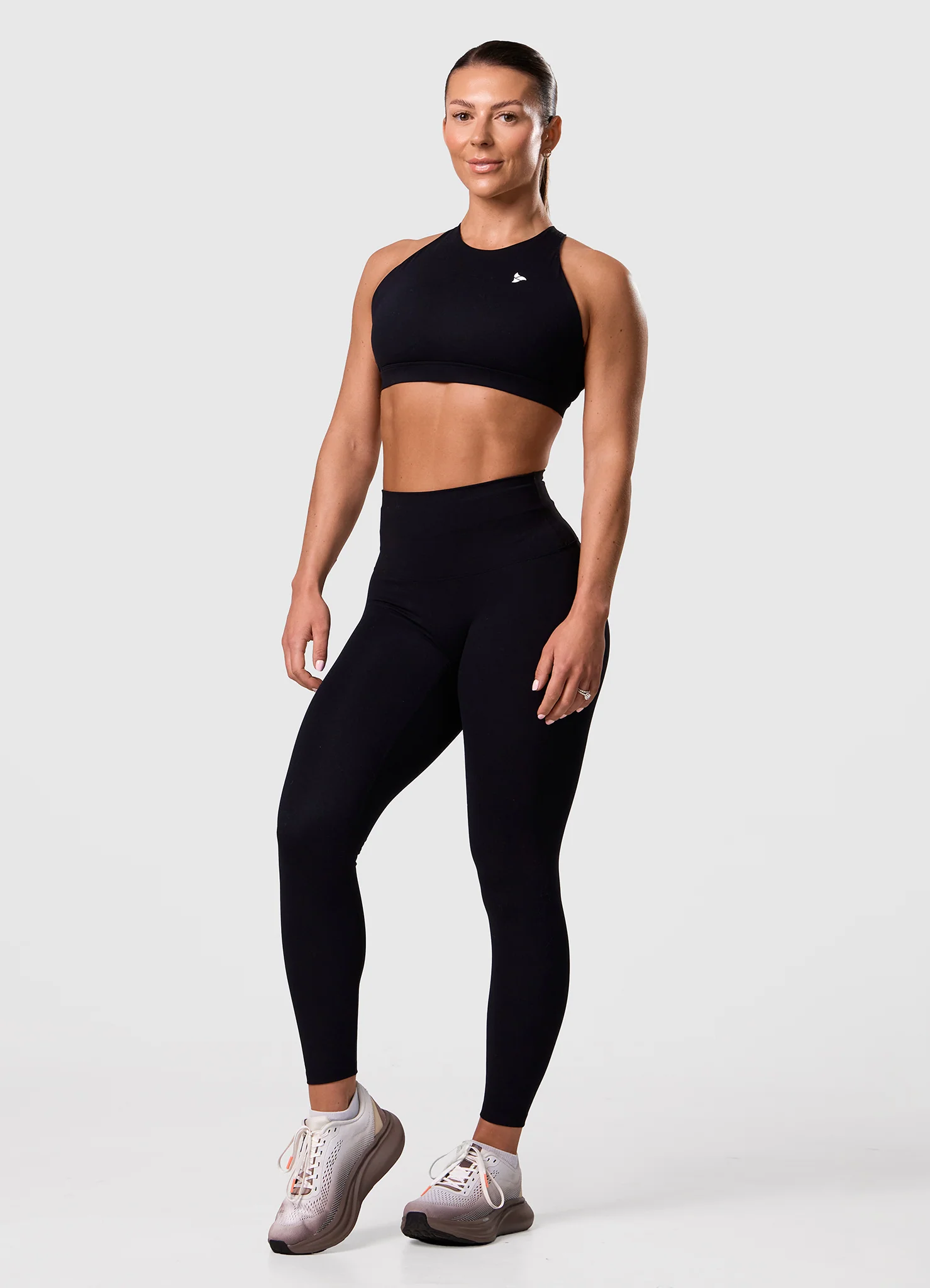 ROXI High Neck Sports Bra BLACK EDITION - Image 3