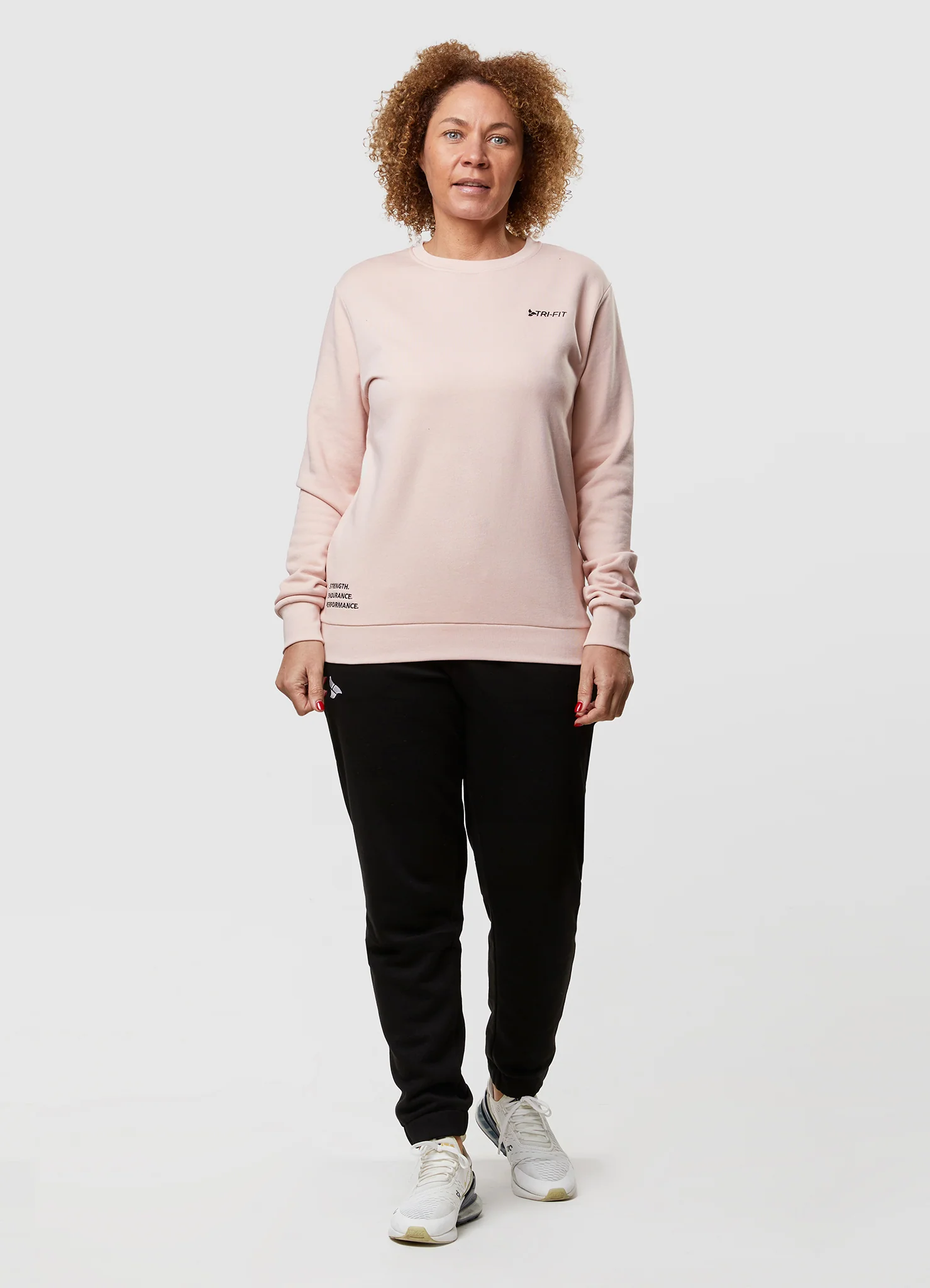 SWEATSHIRT DUSTY PINK - Women's - Image 3