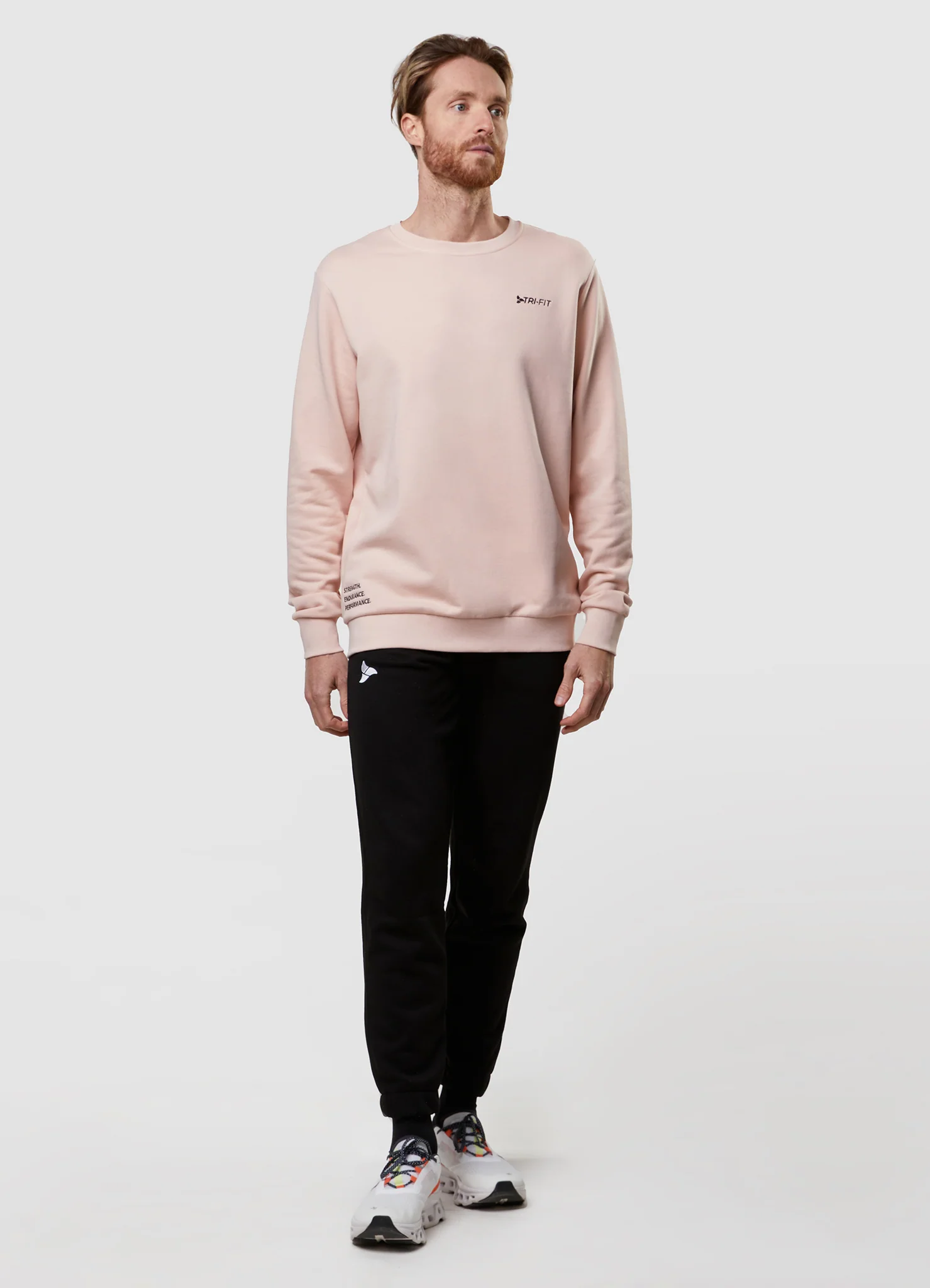 SWEATSHIRT DUSTY PINK - Men's - Image 3