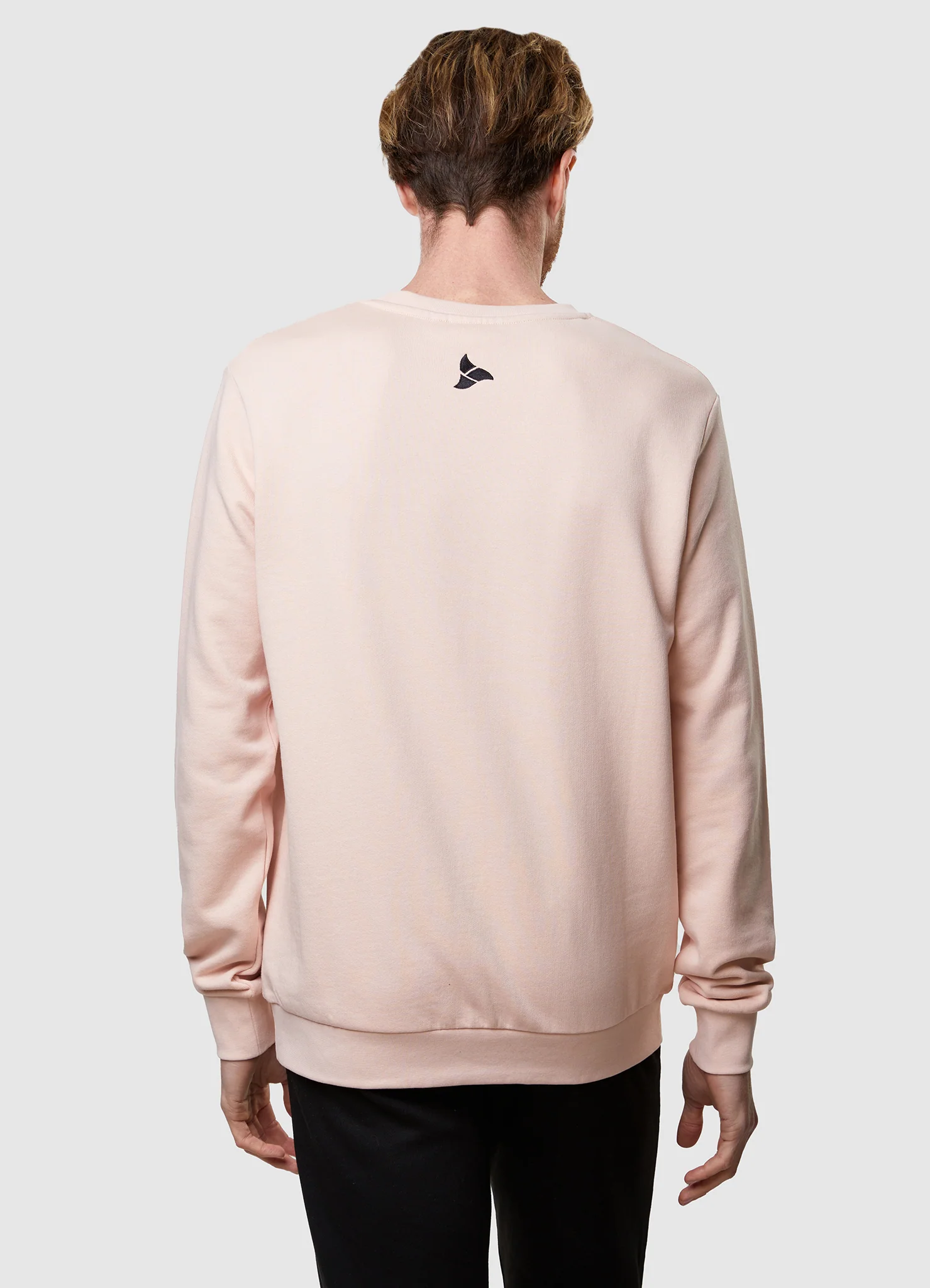 SWEATSHIRT DUSTY PINK - Men's - Image 6