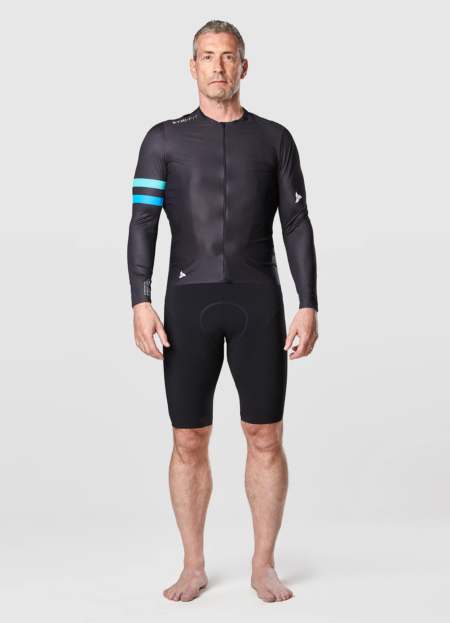 TRI-FIT SYKL PRO BLACK EDITION Long Sleeve Men's - Image 3