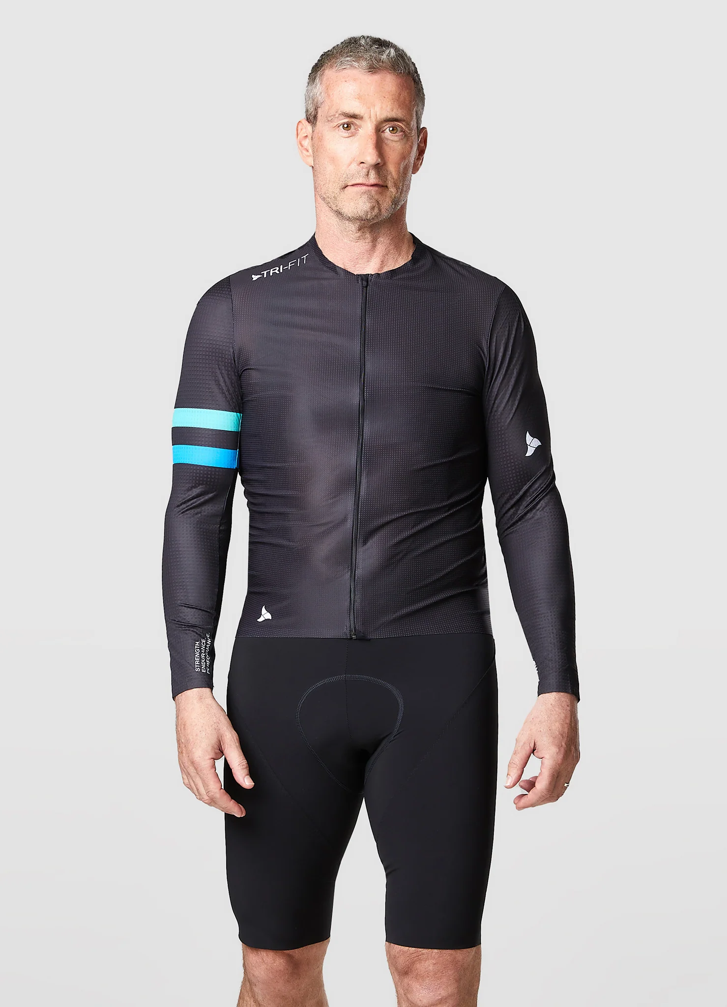 TRI-FIT SYKL PRO BLACK EDITION Long Sleeve Men's - Image 4