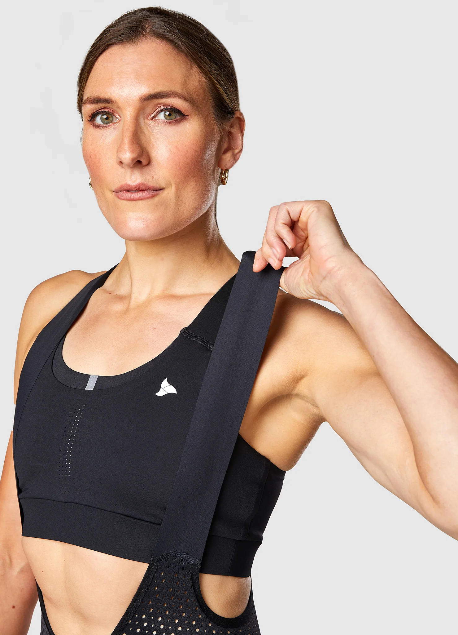 TRI-FIT SYKL PRO SKIN Black Bib Shorts Women's - Image 8