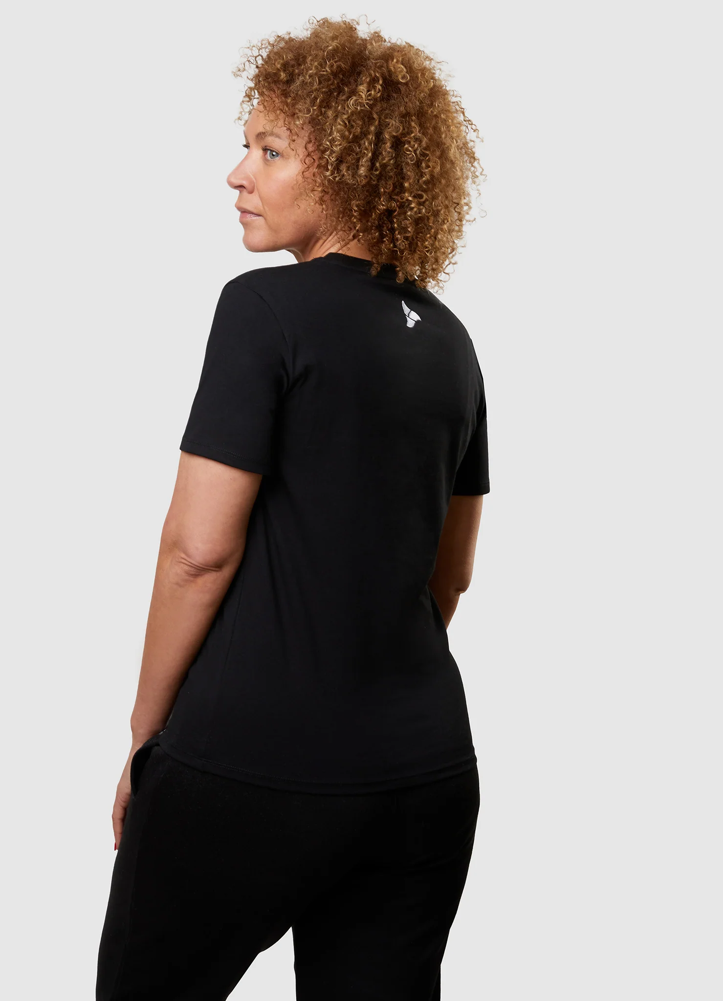 T-SHIRT BLACK - Women's - Image 8