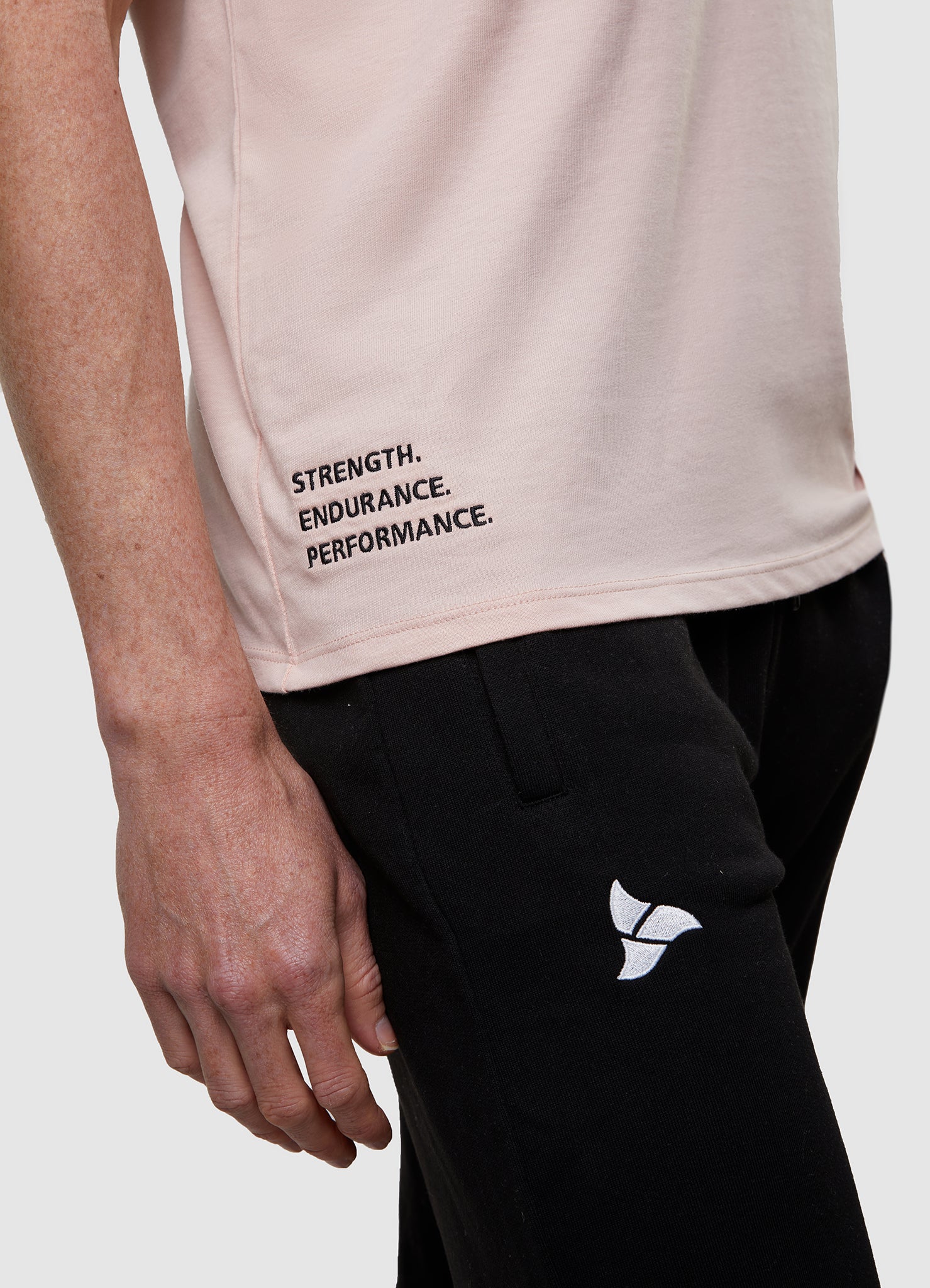 T-SHIRT DUSTY PINK - Men's - Image 2