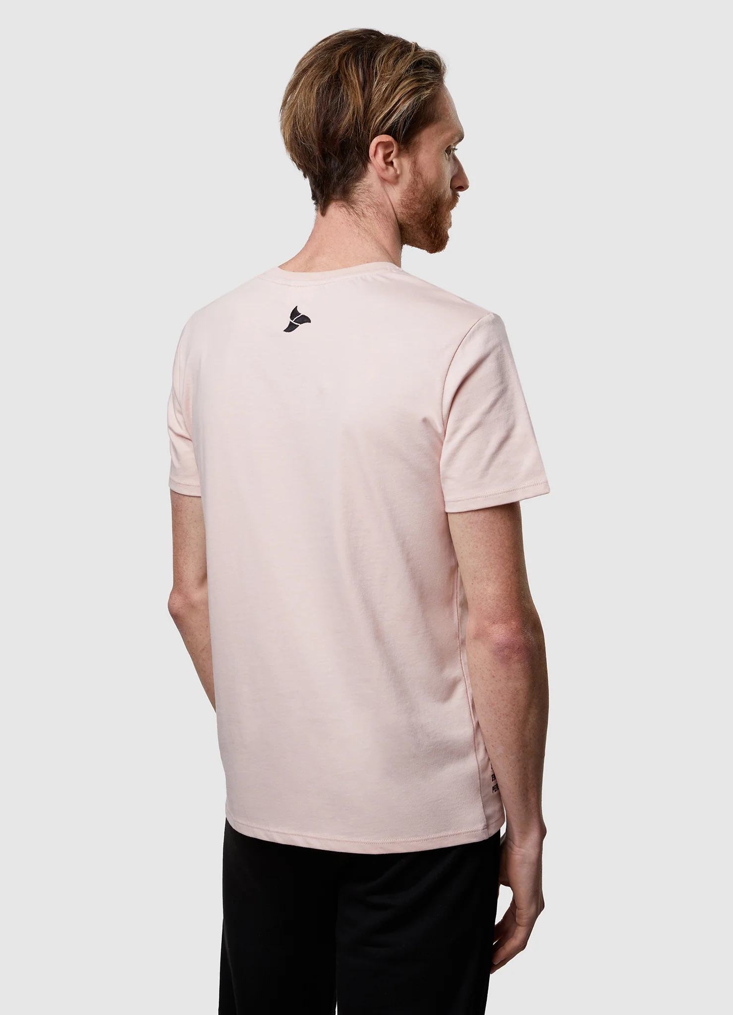 T-SHIRT DUSTY PINK - Men's - Image 7