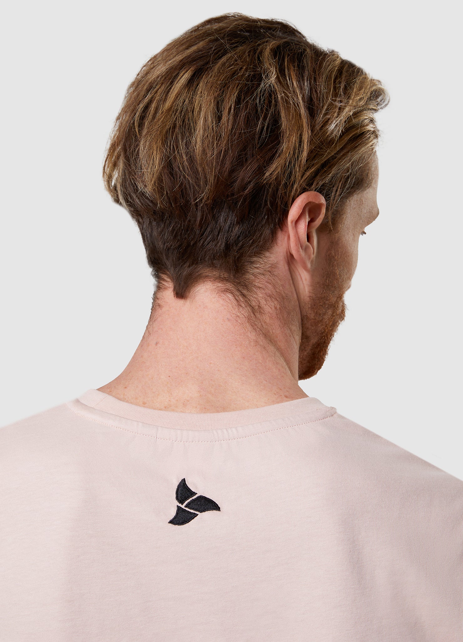 T-SHIRT DUSTY PINK - Men's - Image 8