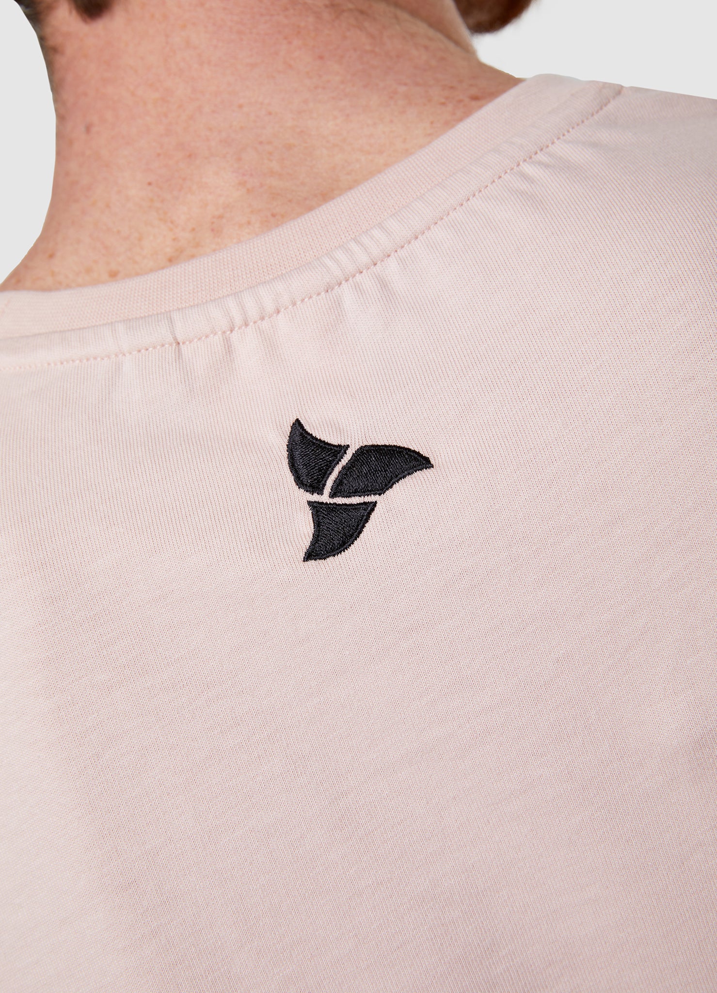 T-SHIRT DUSTY PINK - Men's - Image 9
