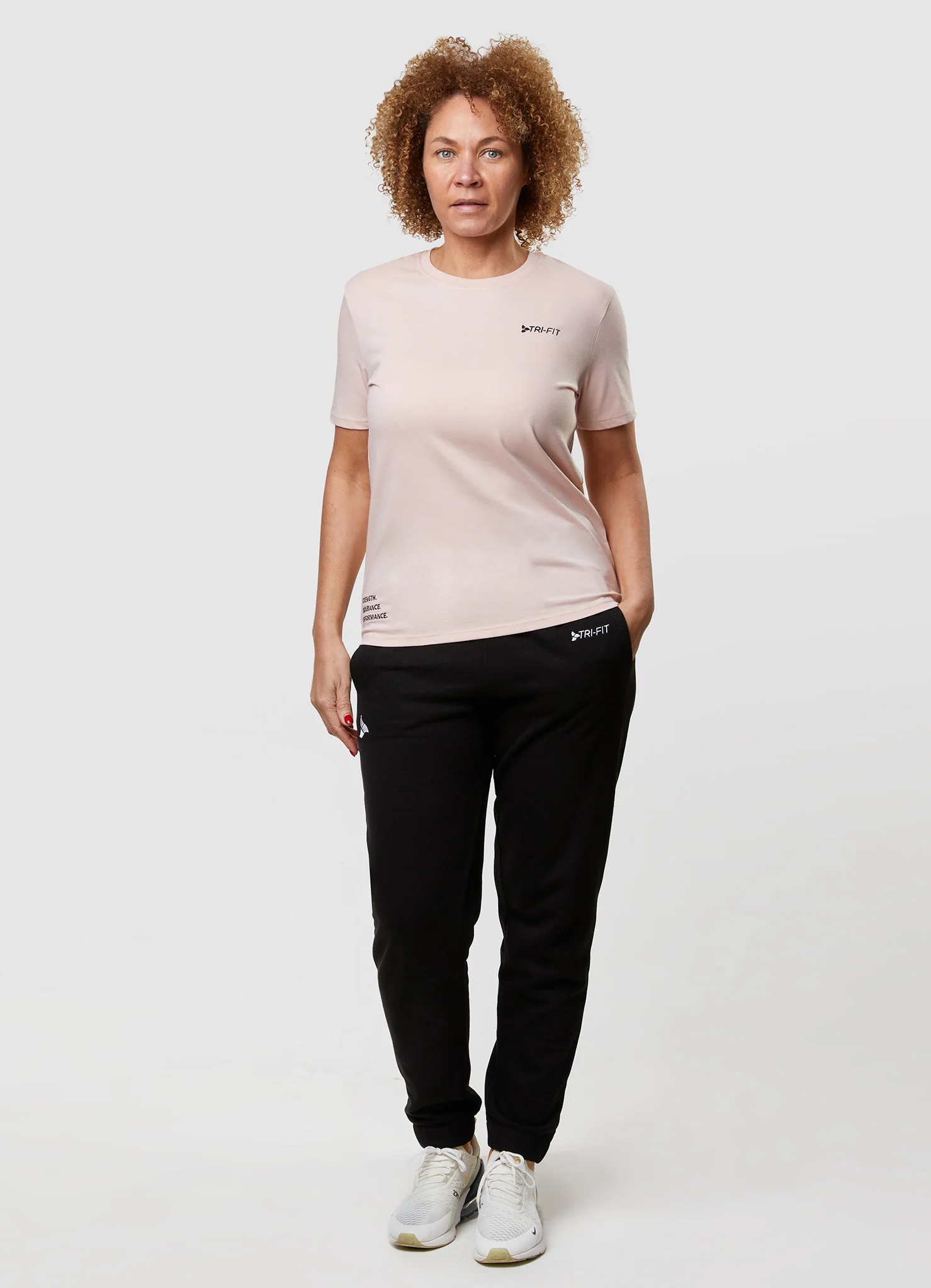 T-SHIRT DUSTY PINK - Women's - Image 3