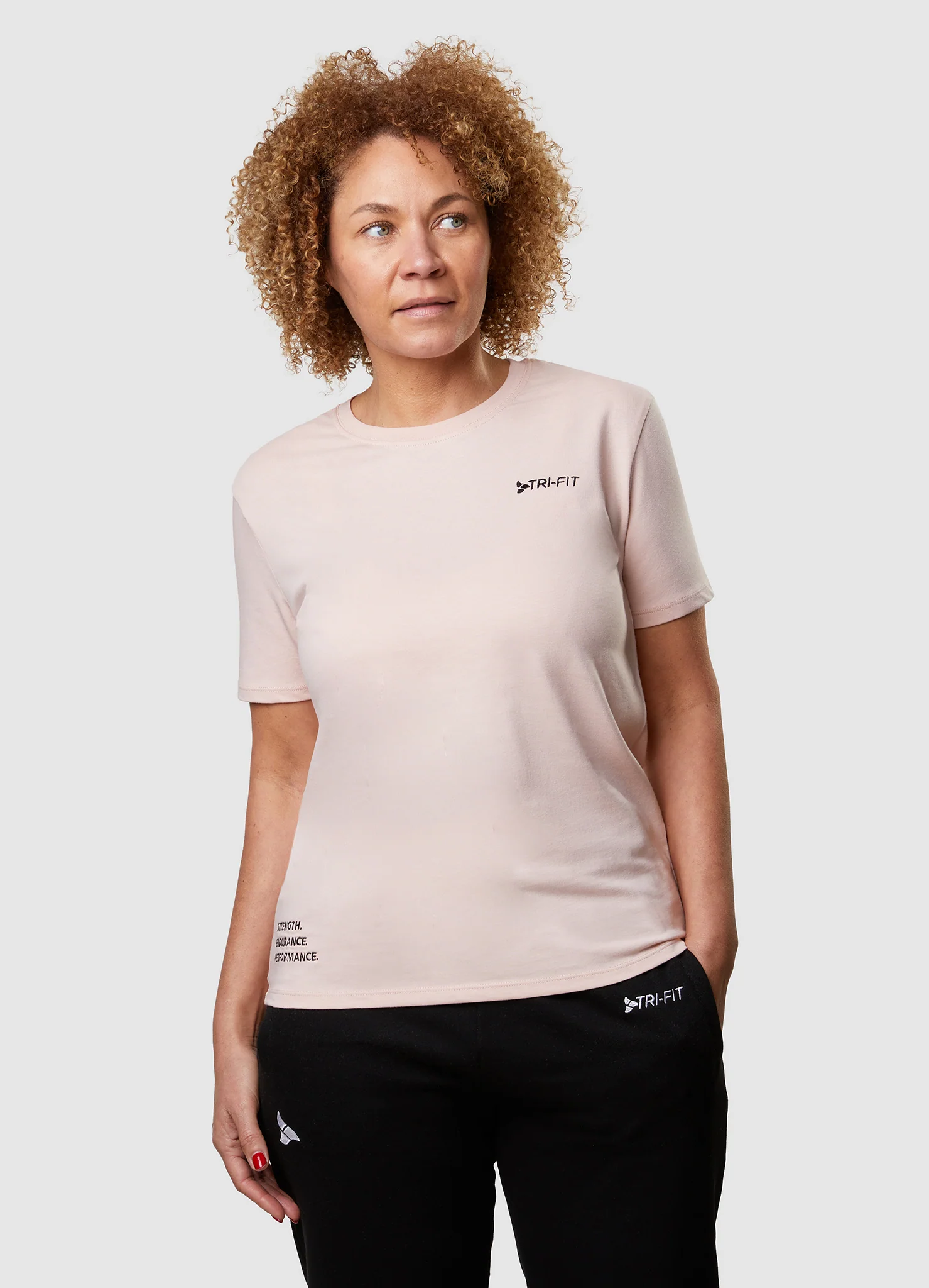 T-SHIRT DUSTY PINK - Women's - Image 5