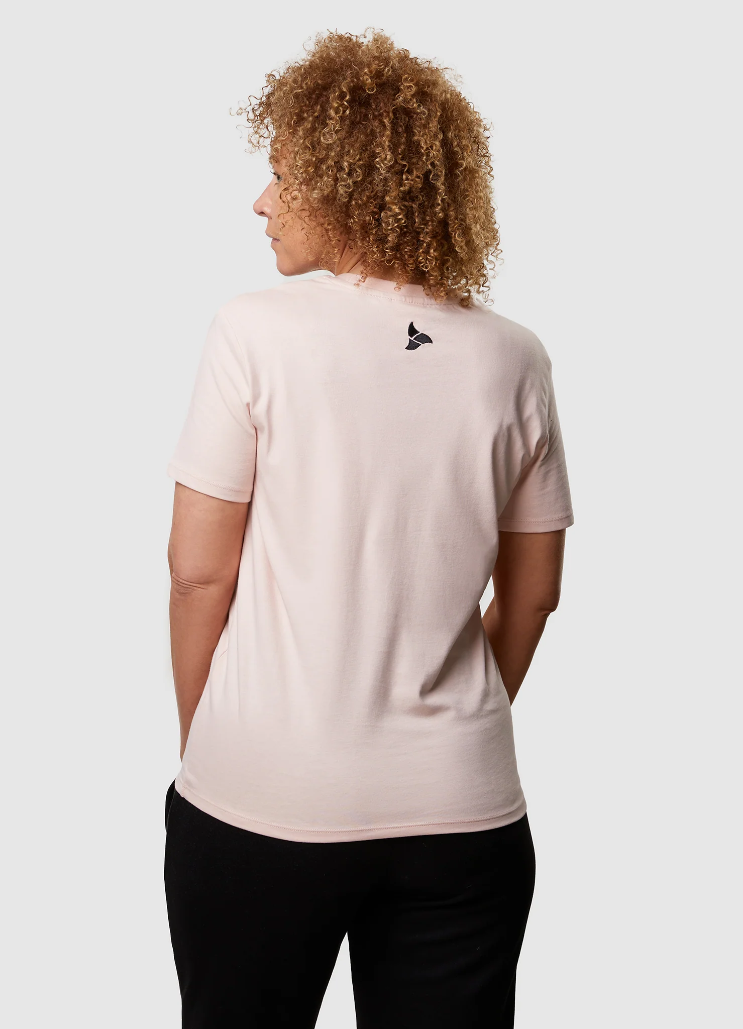 T-SHIRT DUSTY PINK - Women's - Image 7